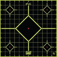 ProShot Splatter Shot 12" Green Peel & Stick Sight In Target - Peel-and-Stick - 12 Pack