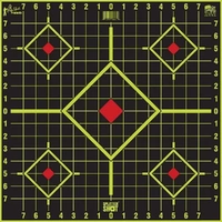 ProShot Splatter Shot 17.25" Peel & Stick Sight-In Target 5-pack
