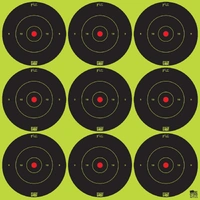 ProShot Splatter Shot 2" Peel & Stick Bullseye x108 Targets