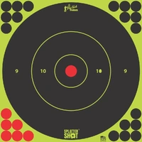 ProShot Splatter Shot 6" Green Peel & Stick Bullseye Target 60 pack