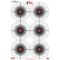 ProShot 23x25" Multi-Bullseye Target 5-pack