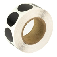 ProShot Splatter Shot 1" Peel & Stick Repair Pasters - 500 Black Pasters