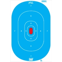 ProShot 12x18 Blue Silhouette Targets