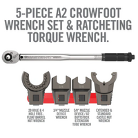 Real Avid Master-Fit 5-Piece A2 Crowfoot Wrench Set