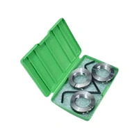 Redding Stainless Steel Crossbolt Lock Rings - 3 pack with Storage Box