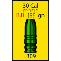 Spartan 30 cal 165 gr FP 500 Pack