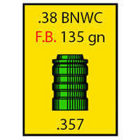 Spartan .38 137 gr BNWC 500 Pack