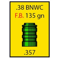 Spartan .38 137 gr BNWC 500 Pack