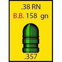 Spartan .38 158 gr RN 500 Pack