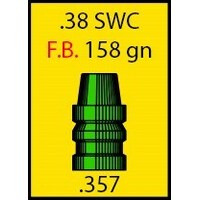 Spartan .38 158 gr SWC 500 Pack