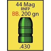 Spartan 44 Mag 200 gr RNFP 500 Pack