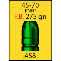 Spartan .45-70 275 gr FP 250 Pack