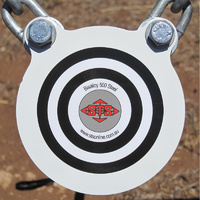 STS 125mm Round Bisalloy 500 Steel Target