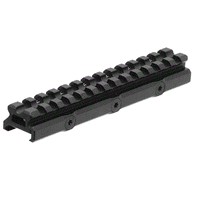 UTG Super Slim 20 MOA Elevated Picatinny Mount