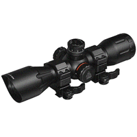 UTG 4x32 1" Crossbow Scope, Pro 5-Step RGB Reticle, QD Rings