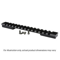 Warne XP7000 Mountain Tech 1 Piece Picatinny Rail - Savage Axis (6-48 Screws) | 0 MOA