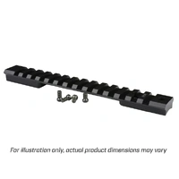 Warne XP7000 Mountain Tech 1 Piece Picatinny Rail - Savage Axis (6-48 Screws) | 0 MOA