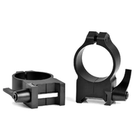 Warne Maxima 30mm QD Rings Matte Black