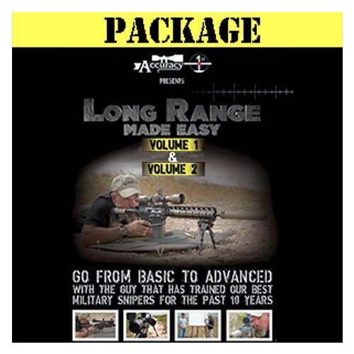 Accuracy 1st Long Range Made Easy DVD - Volume 1 and 2