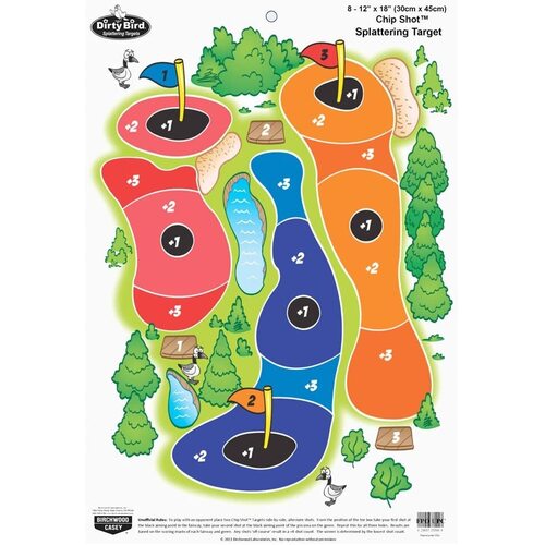 Dirty Bird 12"x18" Chip Shot Target - 8 Pack
