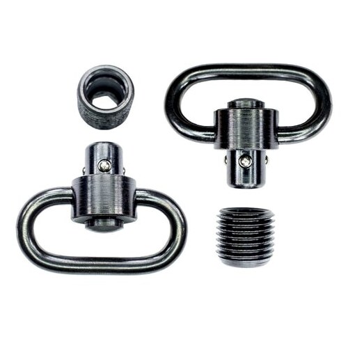 Grovtec Heavy Duty Push Button Swivel Set With Stainless Steel Bases