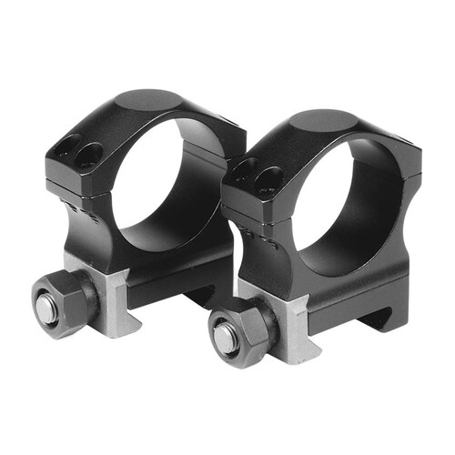Nightforce X-Treme Duty 30mm Ultralite Rings - High 28.5mm (1.125") - 6