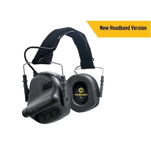 Earmor M31 Electronic Hearing Protection - Tactical Black