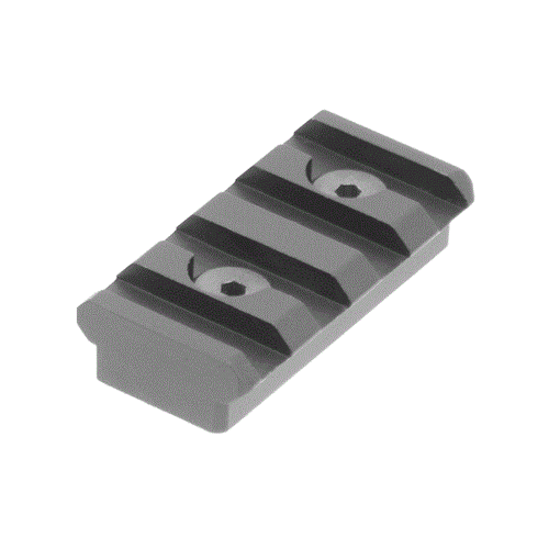 UTG PRO 4-Slot Keymod Picatinny Rail  - Gun metal Cerakote